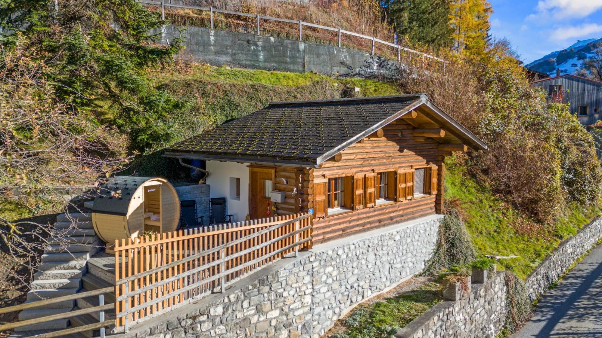Gemuetliches Chalet Mit Privater Sauna Und Schoener Aussicht Kublis Экстерьер фото